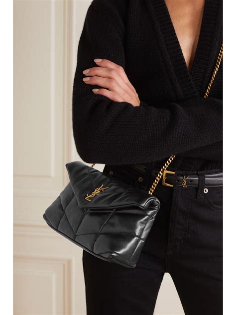 loulou ysl small puffer shoulder bag|saint laurent toy puffer bag.